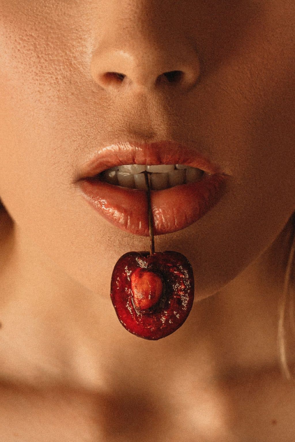 Chair et pulpe : photo artistique fruit