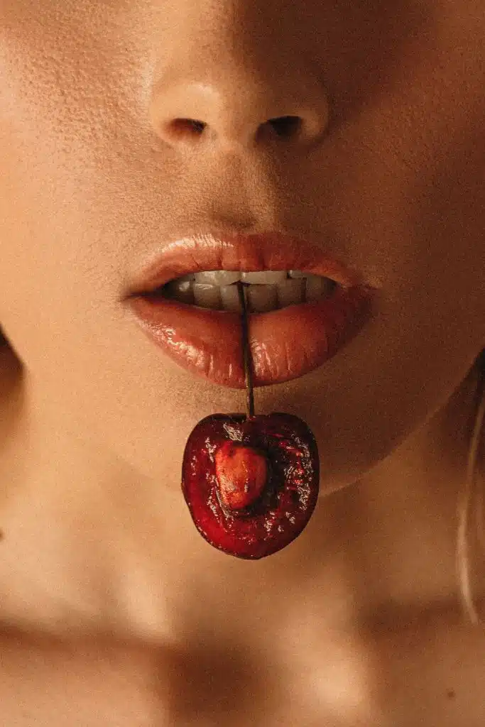 Chair et pulpe : photo artistique fruit